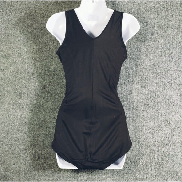 Maidenform Shapewear Woman's Black Wear Your Own Bra Torsette Snap Crotch - Picture 3 of 10